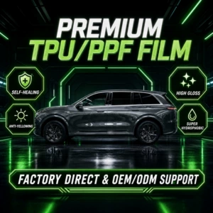 TPU car wrap, car film, paint protection film, TPU color change film, PPF transparent car wrap, PPFFilm, full car wrap