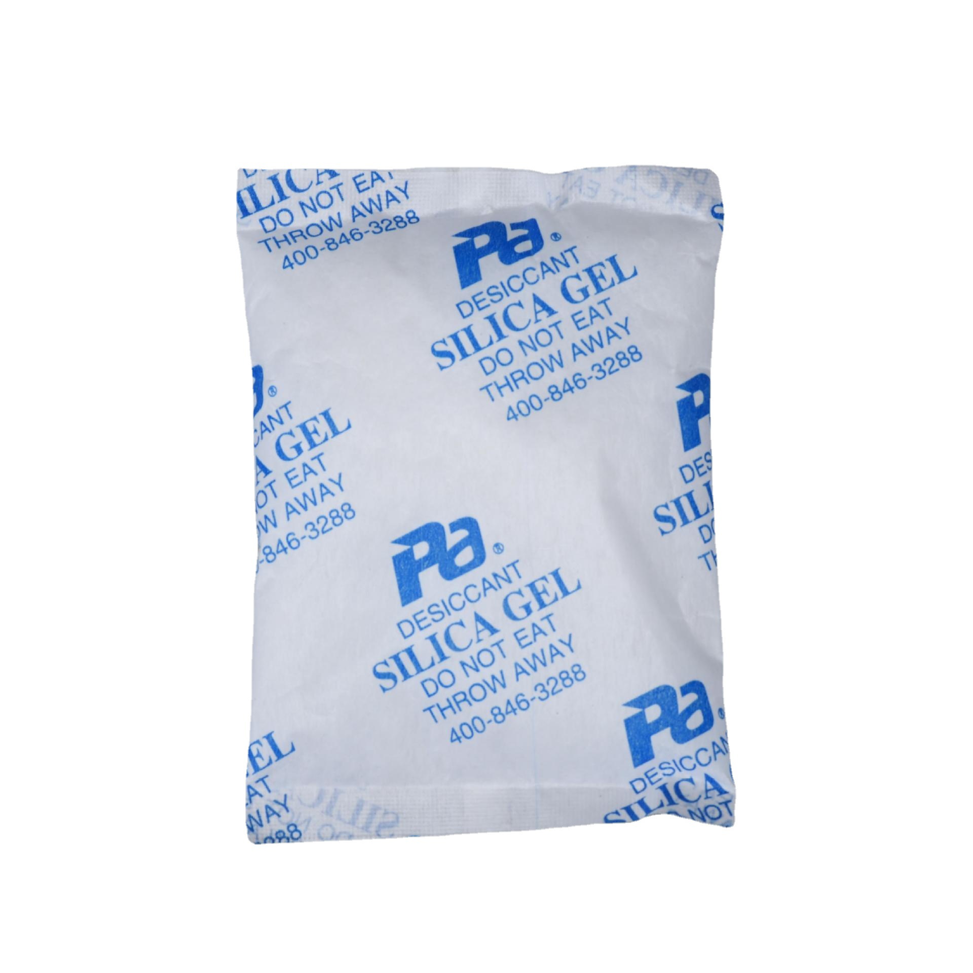 Fábrica al por mayor comida para gatos a prueba de humedad absorbente de humedad bocadillo comida para perros desecante comida para mascotas desecante de silicona