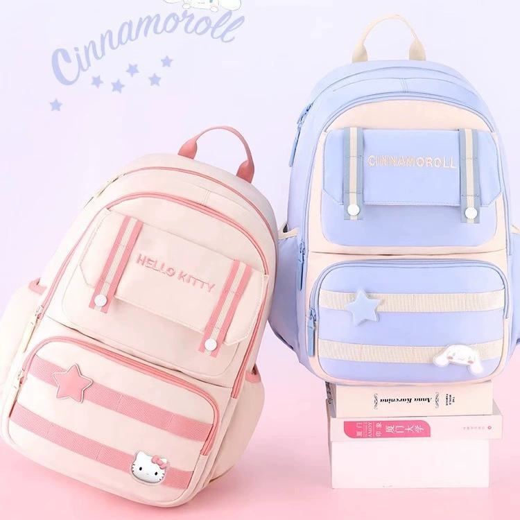 三丽鸥 Children's capacious school bag, backpack lightweight, spine protection
