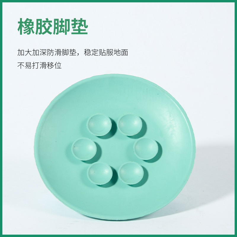 老人洗澡椅双层吸盘斜脚垫M8*35防滑耐磨圆底橡胶坐便椅吸盘脚套