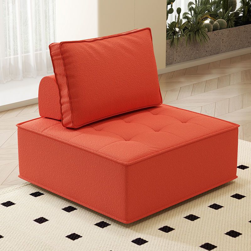 Bloqueo de tofu pequeño tipo de casa de alquiler dormitorio tatami estilo japonés una sola persona red red casual sofá de tela de tela de tela combinado