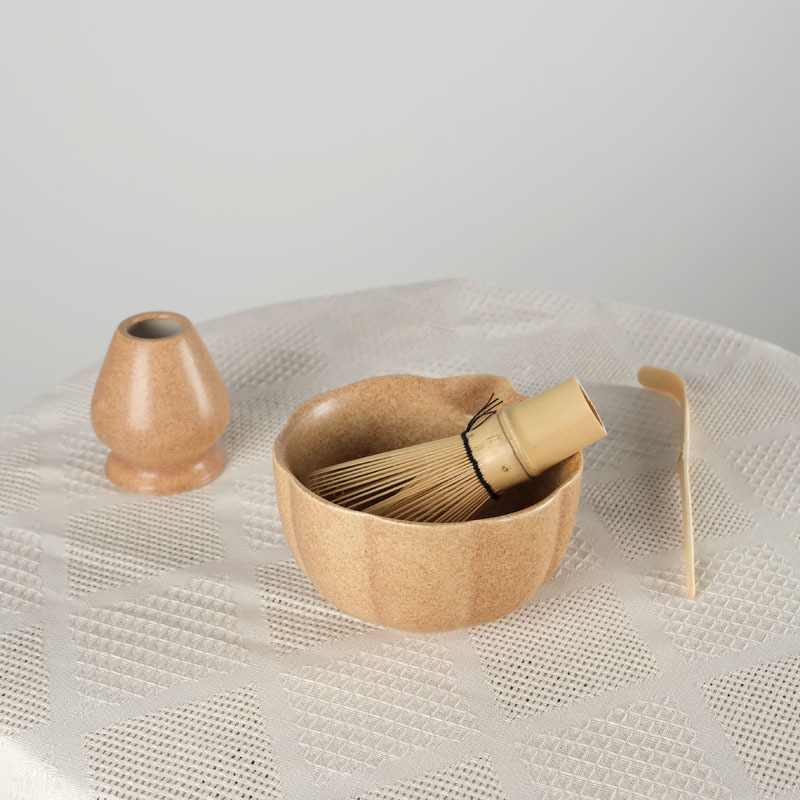 跨境出口陶瓷抹茶碗茶筅百本立抹茶工具日式搅拌抹茶工具配件批发|undefined