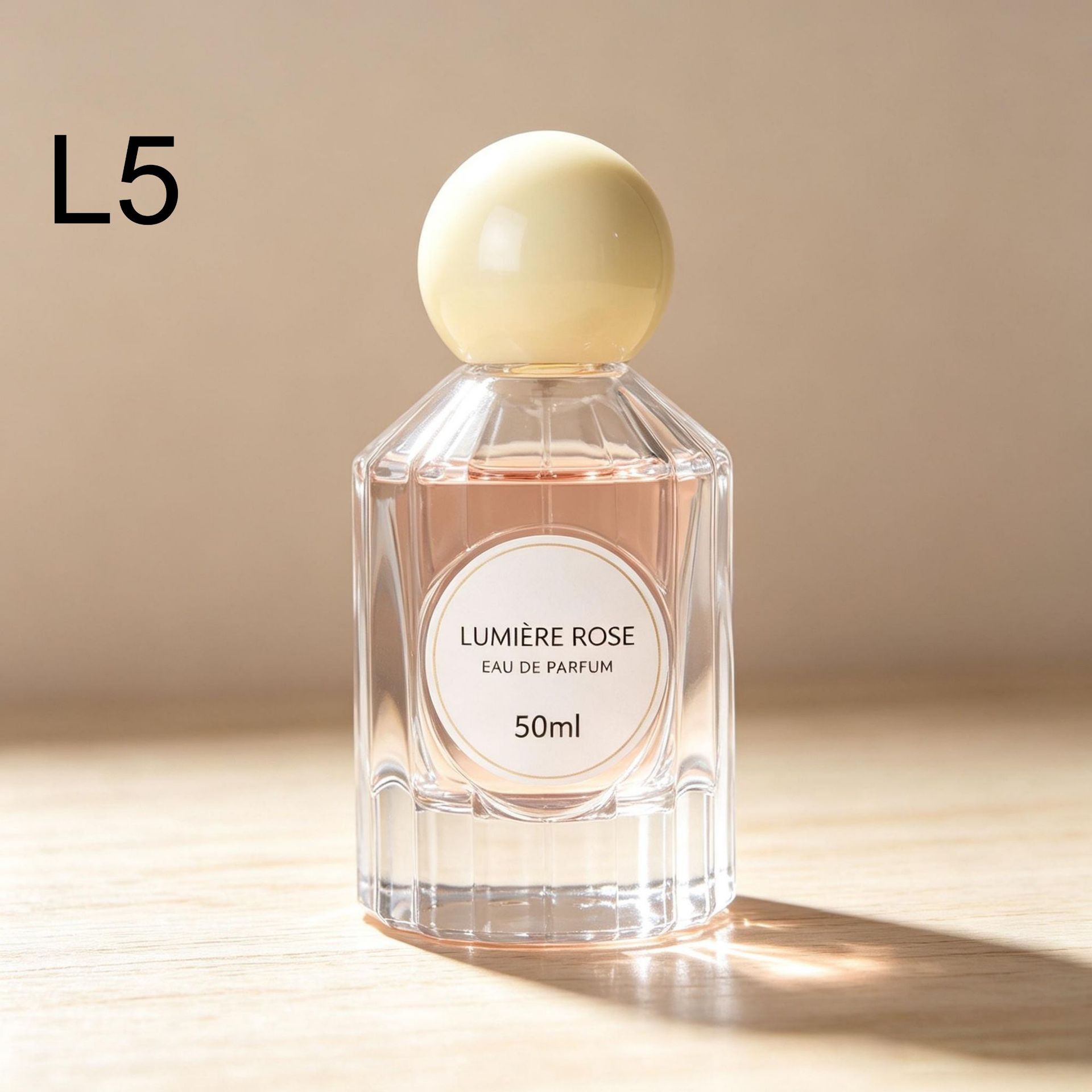 Nuevo producto botella de perfumes de vidrio botella de aerosol 50ml botella vacía botella de fragancia de alta calidad botella dividida multi-tapera libre en stock