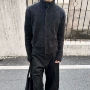 高领秋冬版型卷边毛衣