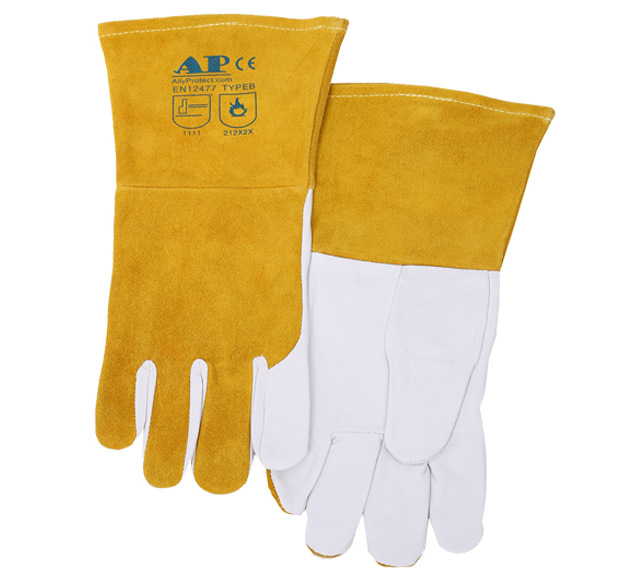 友盟AP-1199上等羊青长袖筒TIG手套