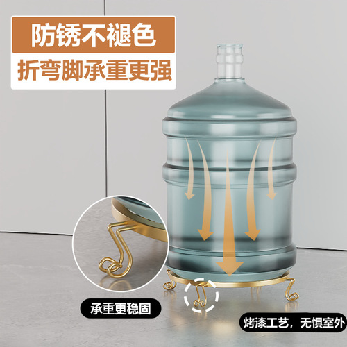 Balcony Floor-standing Iron Wire Flower Stand Indoor and Outdoor Simple Planter Shelf Small Green Pothos Pot Base Flower Stand