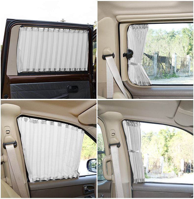 Faw Junpai D60 Car Curtains Privacy Sunshade Car-Mounted Dual-Track Interior Heat Insulation Sun Protection Curtain