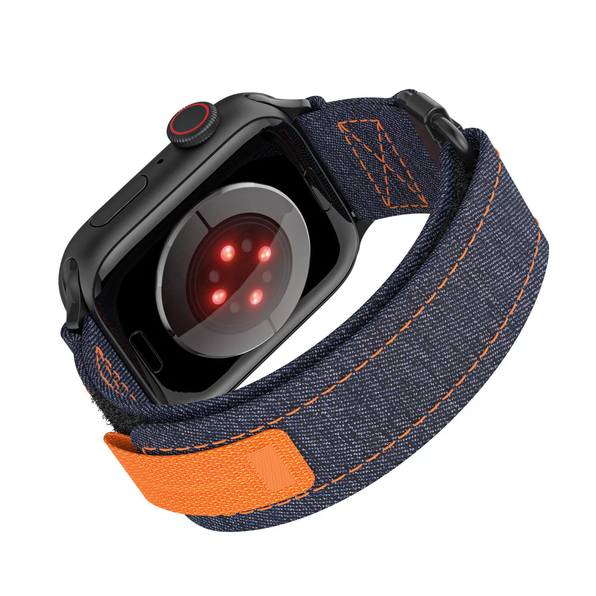 Ремешок для часов Apple Watch 789 поколения iwatch джинсовая ткань канвас дикий трейл facelift ремешок для Apple Watch