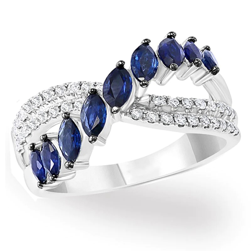 Cao Shi – bijoux en cuivre incrustés d'oeil de cheval, bague créative royale pour femmes, nouvelle collection_voghion.com