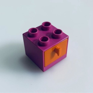 Drawer a set of large particle building blocks, mechanical gears, changeable engineering, wonderful pipeline technology, compatible with Lego