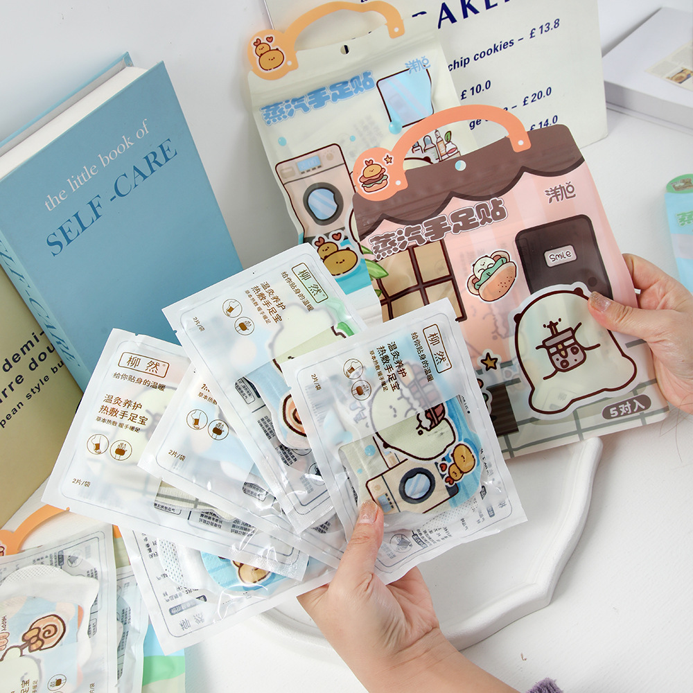 2025 nuevo dibujo animado calentamiento espontáneo calentamiento lindo calentamiento tija tija tija tija caliente bebé frío