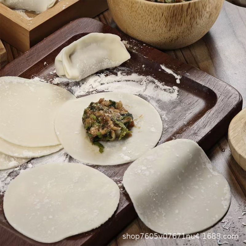 富月速冻饺子皮   外贸出口 早餐店 批发商用厂家直营团餐专用