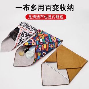 Hundred Patch Cloth Camera Bag Cosmetic Bag Camera Magic Cloth Liner Bag Micro Single Wukong Slr Camera Protective Bag Portable