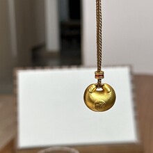 福利款！新中式金店同款古法高端沙金福袋编绳项链轻奢过年毛衣链