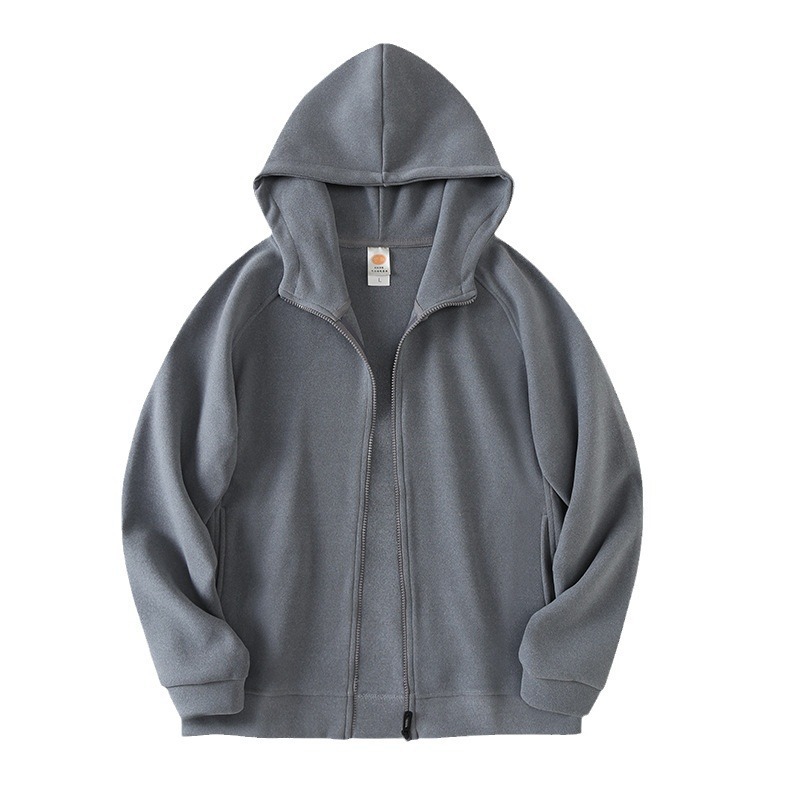 Chaqueta de hombre de peso pesado, suéter suelto de seda de lana de color sólido, hombres y mujeres, parejas, cárdigan, marca de moda, nuevo otoño e invierno