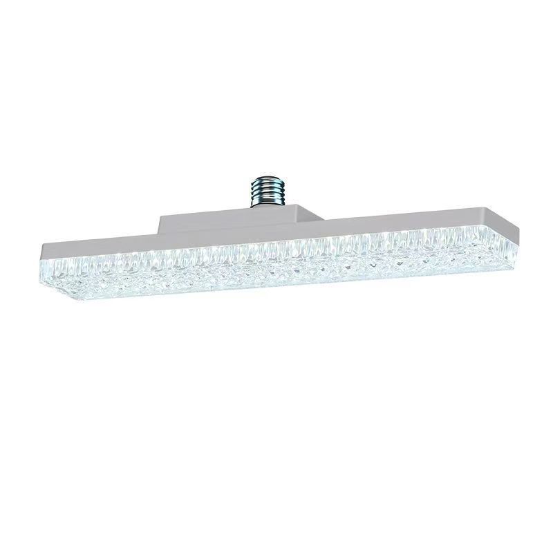 LED tornillo e27 bombilla LED lámpara de tira tornillo lámpara de tira acrílica doméstica lámpara cuadrada de ahorro de energía al por mayor