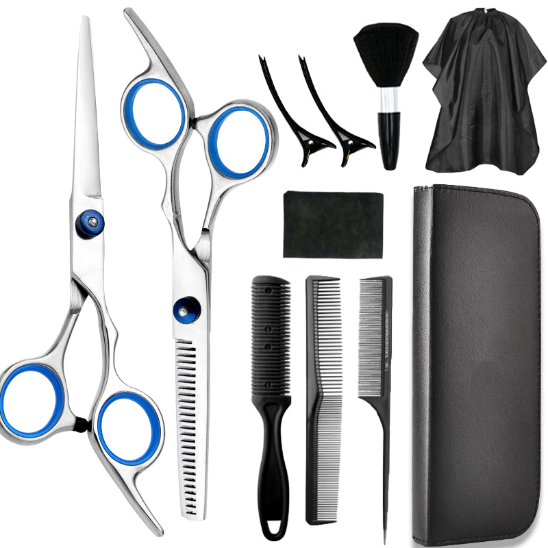 Tijeras de peluquería, tijeras para cortar el cabello, tijeras profesionales para el cabello, tijeras de entresacar, tijeras para recortar el cabello, tijeras para flequillo, juego de tijeras de peluquería