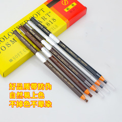 1818 threaded eyebrow pencil, hard core, waterproof, numbing, non-fading, non-fading, tattoo-embroidered eyebrow pencil, wholesale makeup manufacturer