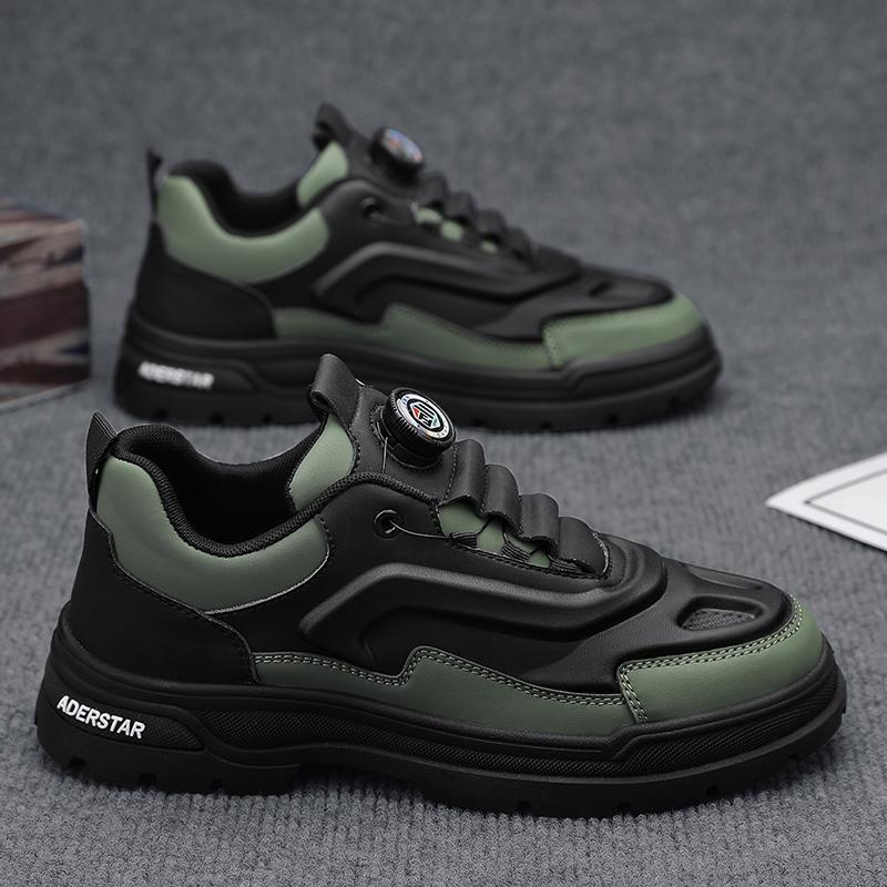 2025 Douyin Live Calzado deportivo sin cordones con hebilla giratoria de cuatro estaciones de alta calidad