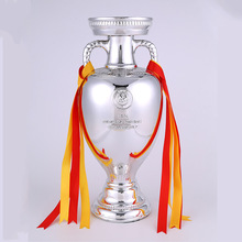 2024德国欧洲杯奖杯德劳内杯电镀银色60cm原版尺寸支持批发