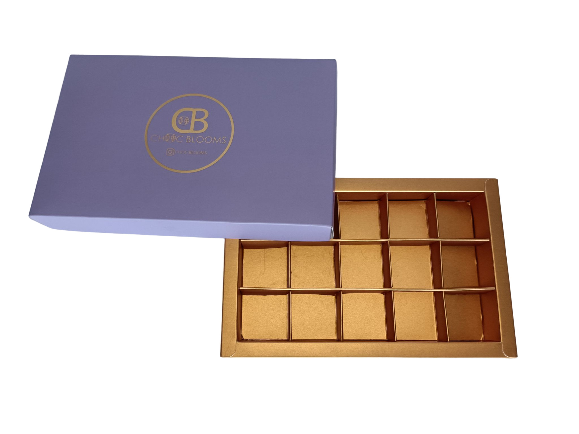 工厂直供款15格巧克力礼盒天地盖费包装盒食品包装纸盒批发