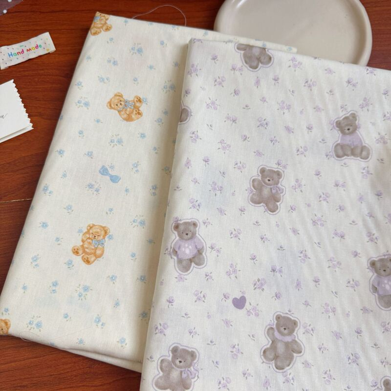 100% Cotton 40-Count Digitally Printed Fabric Korean-Style Cartoon Floral Fabric for Women's Clothing, Children's Clothing, Parent-Child Outfits, Home Wear, DIY 100% Cotton 40-Count Digitally Printed Fabric Korean-Style Cartoon Floral Fabric for Women's Clothing, Children's Clothing, Parent-Child Outfits, Home Wear, DIY