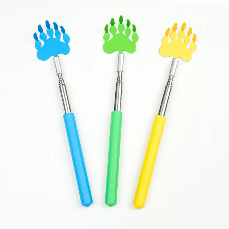 浙江厂家现货不锈钢猫爪痒痒挠不求人 抓痒专用可伸缩抓痒器批发