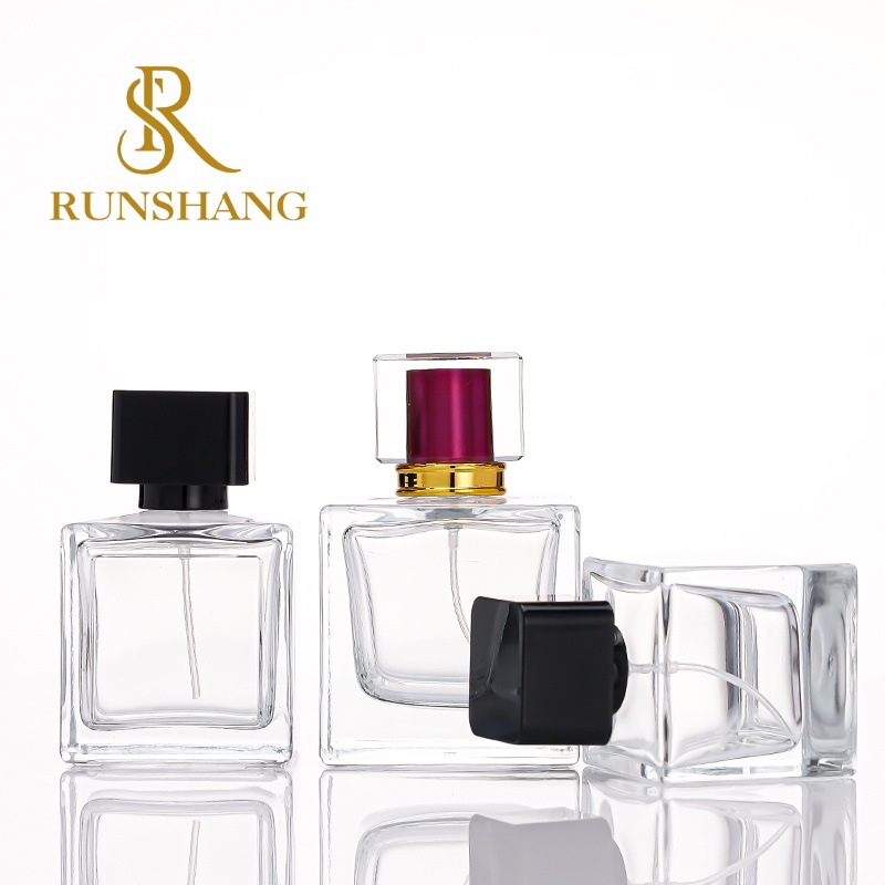 香水瓶diy高级香水瓶空瓶便携式简约加厚透明美妆日化包装喷雾瓶