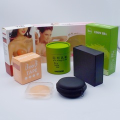 現品の卸売りの乳は胸を貼って砂の箱の包装箱のシリコンのブラジャーの色の箱の布の紙の箱の自封の袋を貼ります。