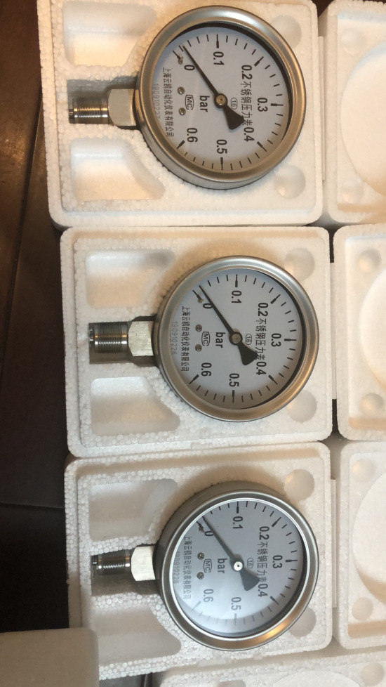 YTF-40不锈钢压力表 Y-150B-F不锈钢压力表Y-150B-F