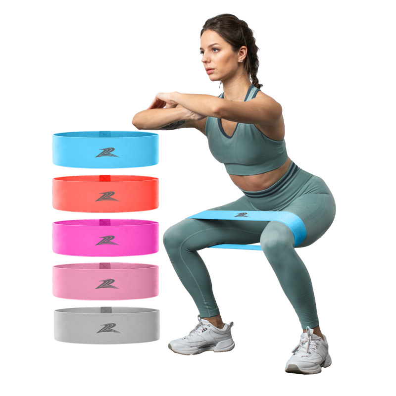 深蹲练臀带瑜伽弹力圈腿部训练弹力带翘臀圈深蹲练臀环形
