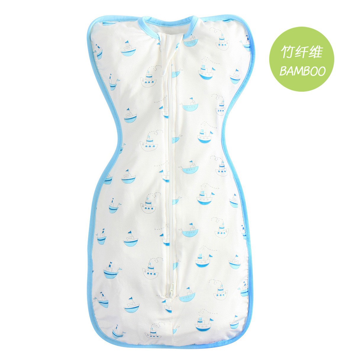 대나무 섬유 블루 범선