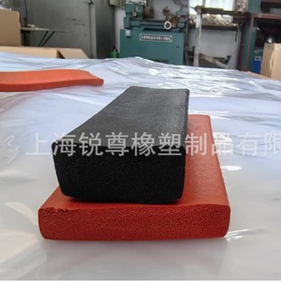 High and Low Temperature Resistant, Ozone Resistant, Waterproof, Shockproof and Dustproof Silicone Foam Strips