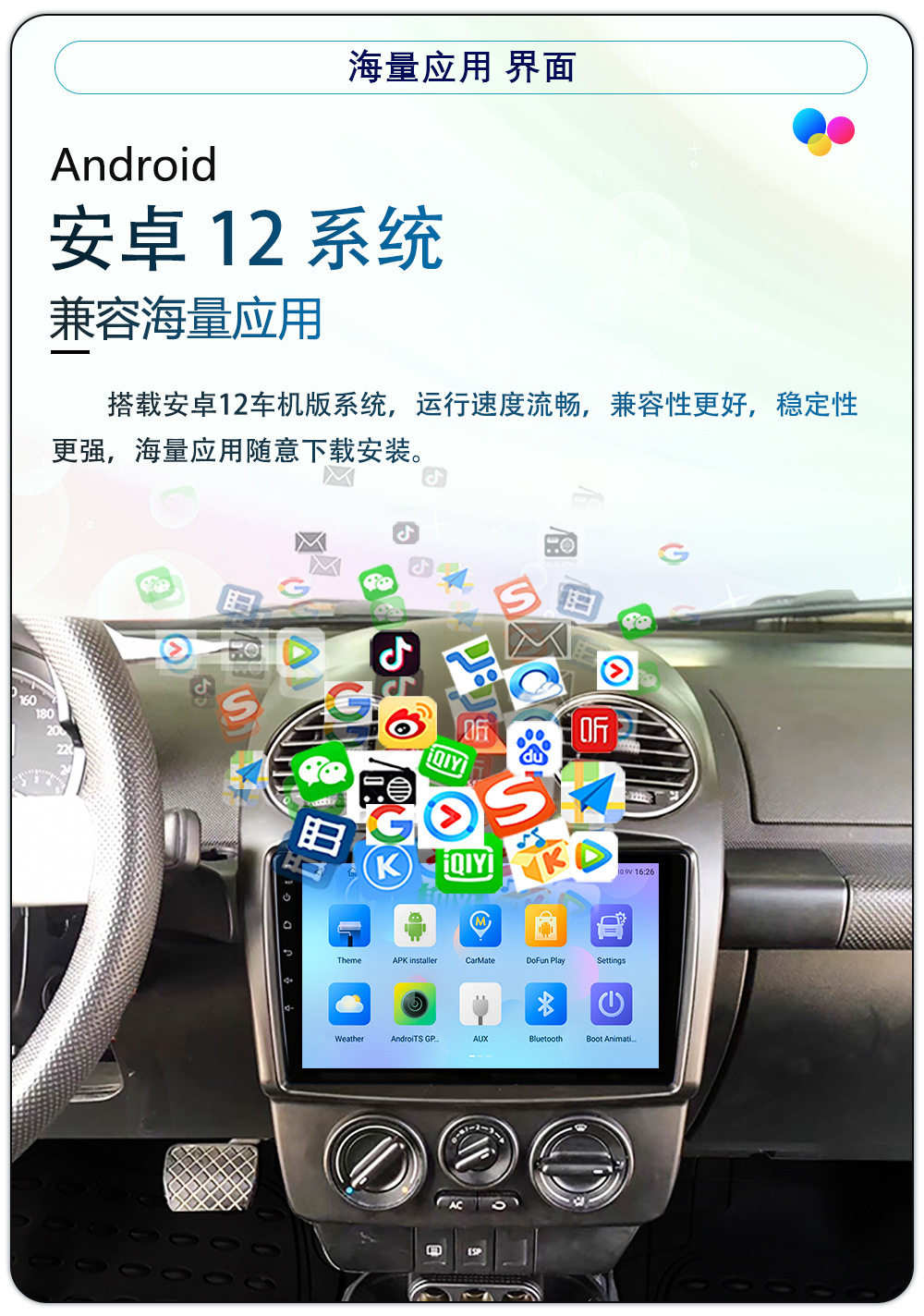 Hot-Selling 9/ 10inch Dingwei Ts18Ts10S Versatile Head Unit Android 4g Navigation 360 Panoramic Image All-In-One Device