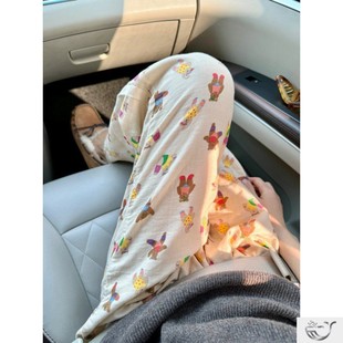 Body Bear ~-Jin Wearable Walking Pants Spring, Autumn and Summer Lightweight Loose plus size Pajama Pants for Going Out