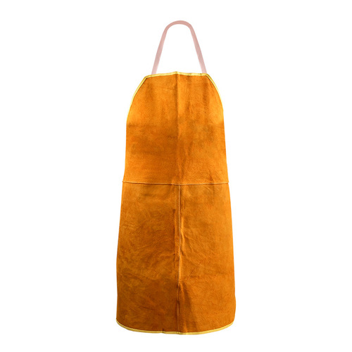 Cross-border cowhide welding apron, anti-spark splash heat insulation welding workwear, thickened welding protective work uniform