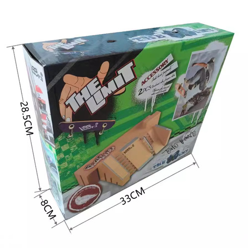 Cross-border sourcing creative finger movement scene desktop toy finger skateboard sculpture direct from the manufacturer