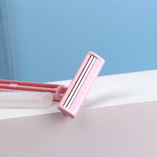Double-layer blade women's rake shaver shaver for shaving armpit…