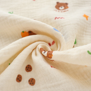 Cotton eating bib for new born, gauze baby hygiene product, wet wipes 4
