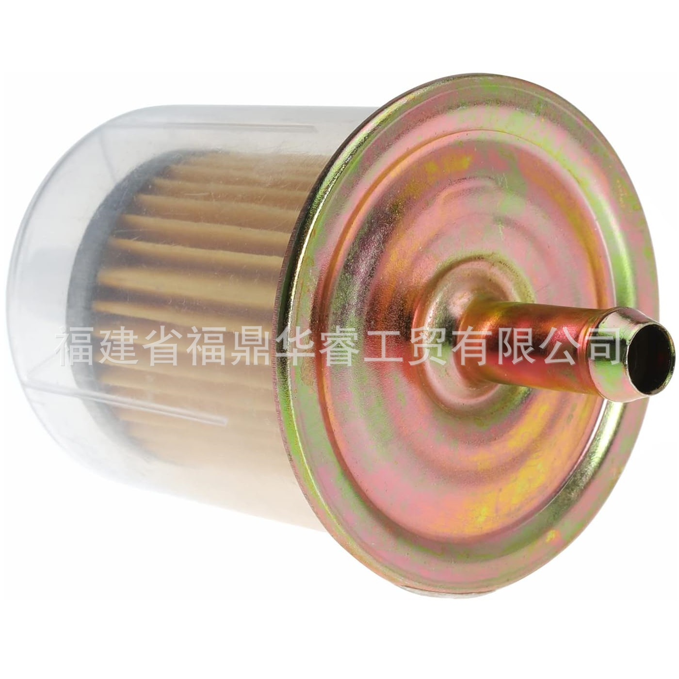 5/16" Off-Road Beach Modified Motorcycle Exhaust Gas Detection Large Transparent Gasoline Cup Filter Element Filter