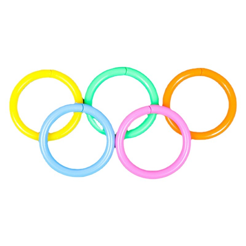 Factory color activity ring loose-leaf open ring plastic binding book ring photo album Loose-leaf ring ring clamp ring wholesale