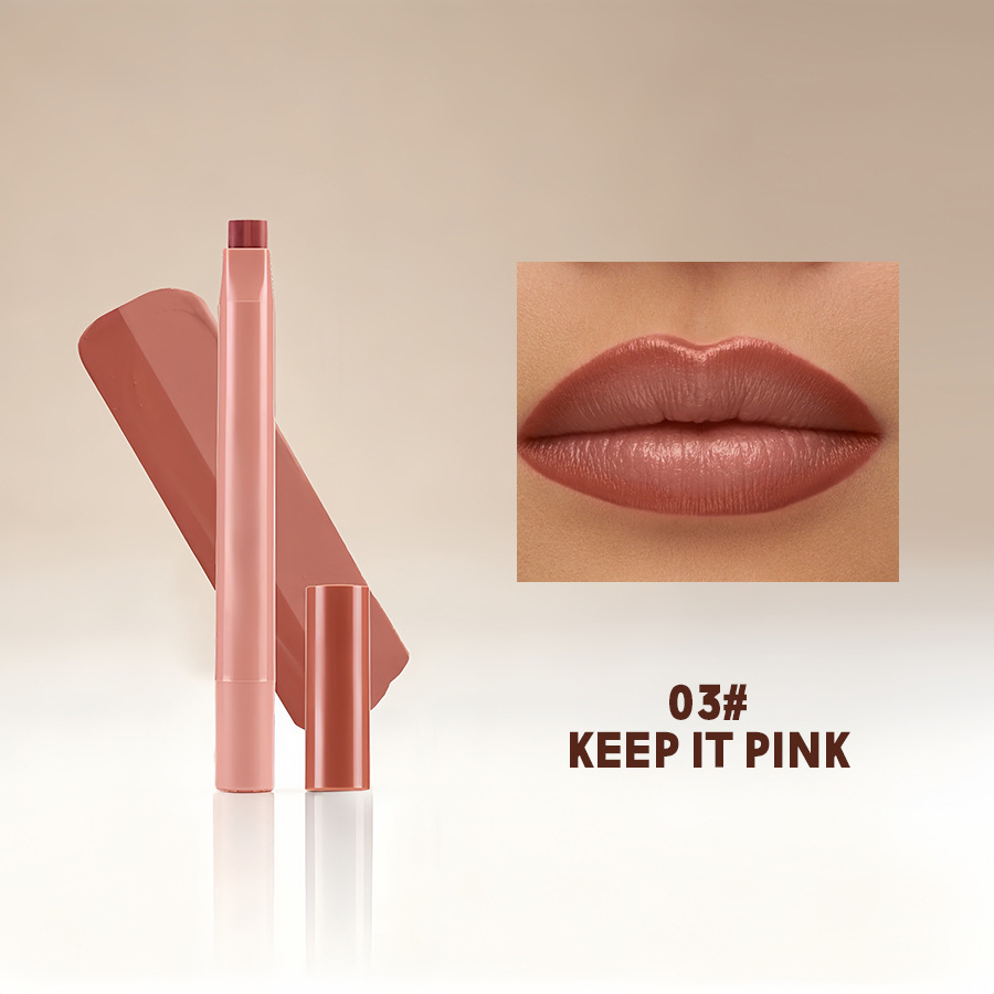 El estilo transfronterizo sin logo matte lipstick lipstick multifuncional eye-liner reposición de color y brillo humectante lipstick pen image 8