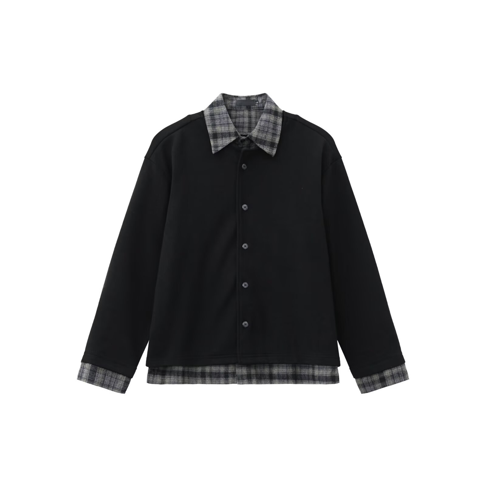 Chaqueta de Punto Falso Dos Piezas para Hombre de Poliéster Transpirable y Térmico para Ocio image 8