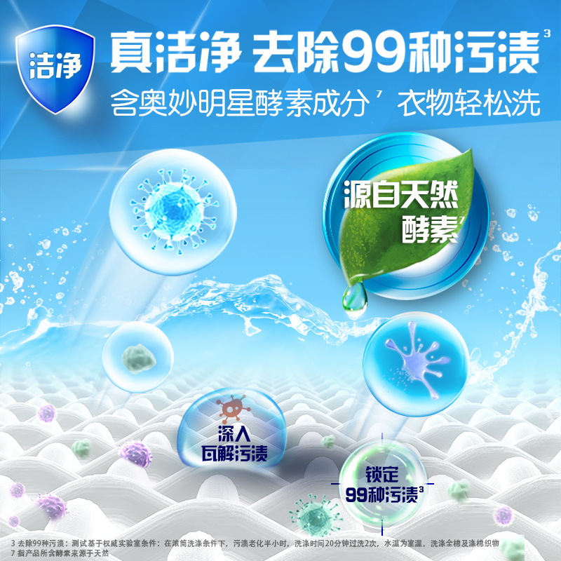 Mystery Three-in-One Laundry Detergent Pearls 44 Pcs, Antibacterial, Anti-Mite, Stain Removal, Scent, Softening, Clothing Protection, Supermarket Labor Protection Wholesale