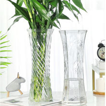 花瓶批发大号加厚玻璃花瓶水培植物富贵竹鲜花插花瓶家用客厅摆件