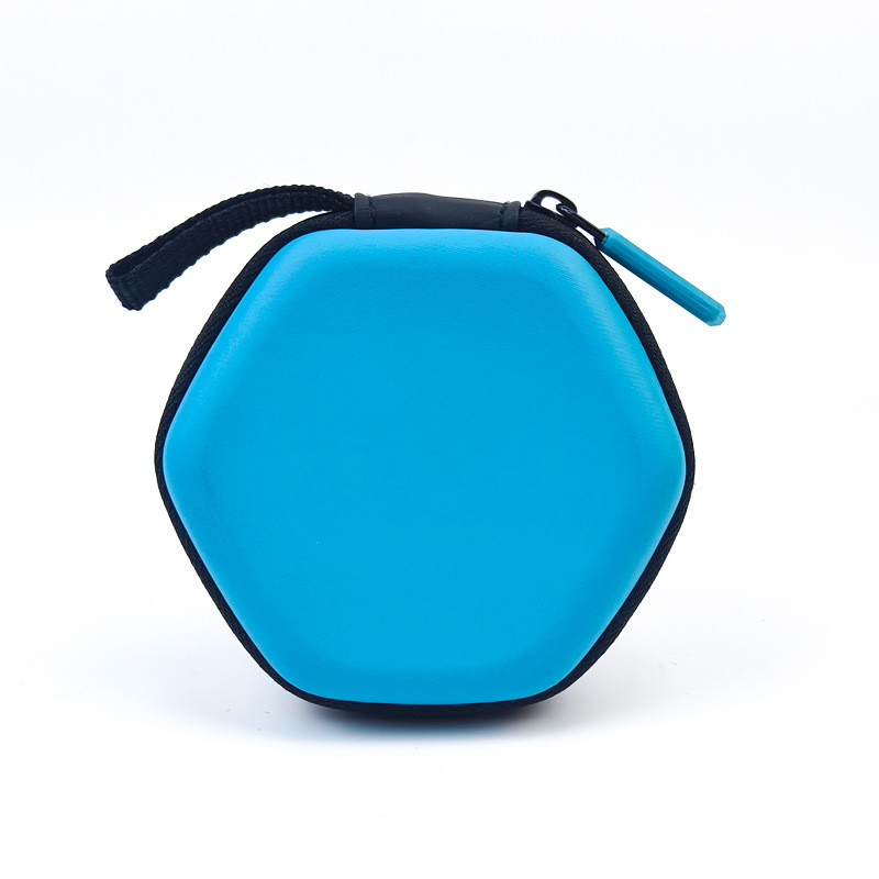 跨境热销 eva盒 有线小耳机盒 蓝牙耳机EVA收纳盒 数码产品收纳包