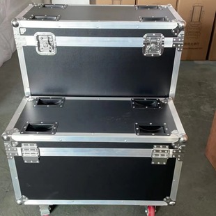 Air box thickened stainless steel aluminum plate high-end mobile casters; suitable for all kinds of stage lighting,