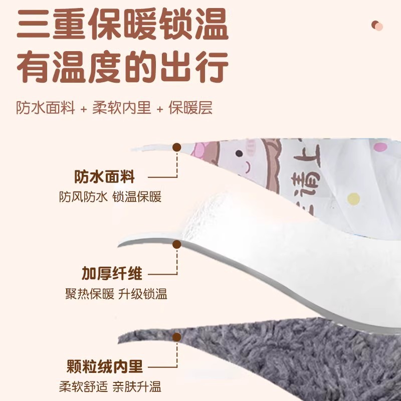 Suitable for Aima Yuanverse Pro Handlebar Covers, High-Value Windproof Hand Guards for Electric Vehicles, Cute Battery Vehicle Handlebar Covers