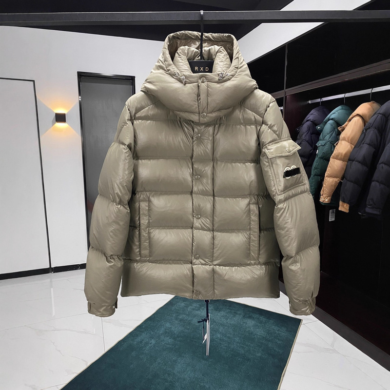 Mengjia 2026 Mengkou Couyere Maya Short Couple Glossy down Jacket Warm Matte Bread Jacket Collection