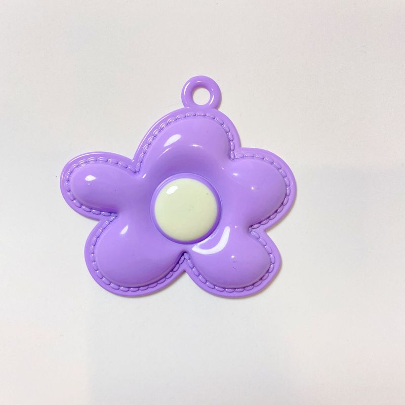 新しいカラフルな花五弁花ドーパミンペンダントペンダント合金 diy キーホルダーバッグジュエリーペンダント|undefined